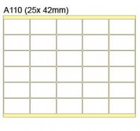 New Star 多功能標籤 Label #A110 25x42mm