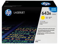 HP 643A 鐳雷射碳粉盒 Laser Cartridge #Q5952A – Yellow Toner 