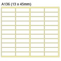 New Star 多功能標籤 Label #A136 13x45mm