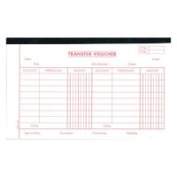 會計傳票-英文 Accounting Voucher ''English'' #1770A Transfer Voucher