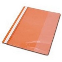 Transparent Report Cover #LW350 Plastic File (F4) – Orange