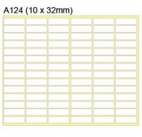 New Star 多功能標籤 Label #A124 10x32mm