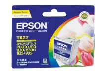 Epson T027 墨水盒 Ink Cartridge – Colour (For 810)