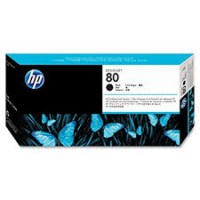 HP 80 墨水盒 Ink Cartridge #C4820A – Black Print Head