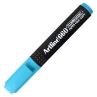 Artline #EK-660 Fluorescent Pen - Blue