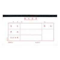 會計傳票-中文 Accounting Voucher ''Chinese'' #314 – Petty Cash