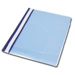 Transparent Report Cover #LW320 Plastic File (A4) – Blue