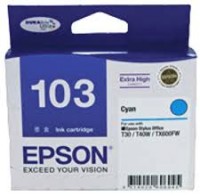 Epson T103 墨水盒 Ink Cartridge #C13T103281 – Cyan